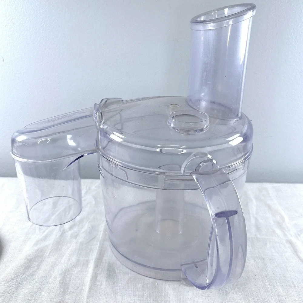 Walmart Mainstays Food Processor Replacement Parts Model 106622F Bowl Lid Blade